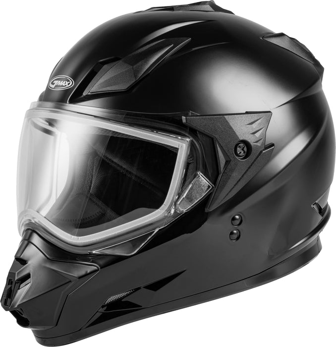 GMAX GM-11S Dual-Sport, Full-Face Snow Helmet, DOT-Approved (Black)