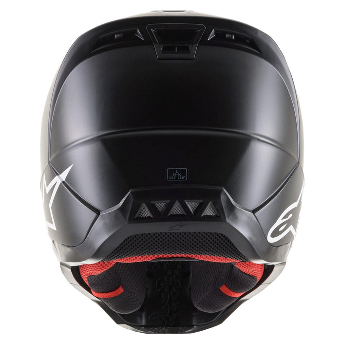 Alpinestars 8303121110-S S-M5 Solid Helmet - Black Matte (Small)