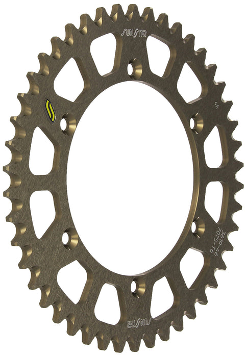 Sunstar 5-361946 Works Triplestar 46-Teeth 520 Chain Size Rear Aluminum Sprocket