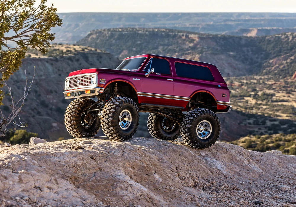 Traxxas 92086-4 - TRX-4 1972 Chevy K5 Blazer High Trail 1/10 4WD Crawler Red