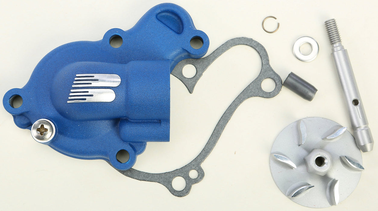 Boyesen WPK-37AL Supercooler Water Pump Cover and Impeller Kit Blue