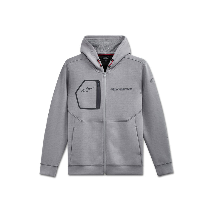 Alpinestars Convex Mens Zip Up Hoody Gray LG