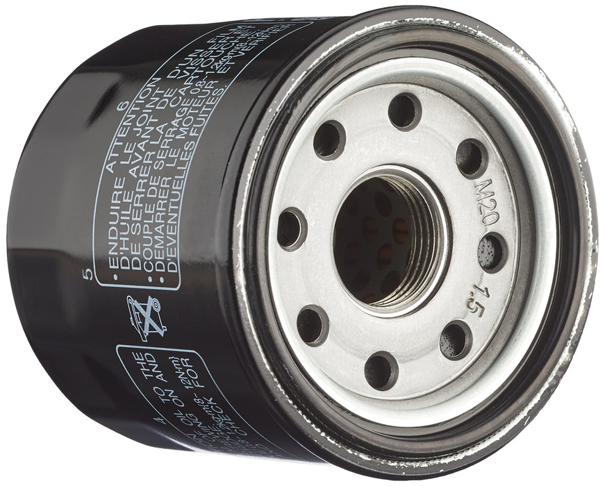 HiFloFiltro HF204C Chrome Standard Premium Oil Filter, Single