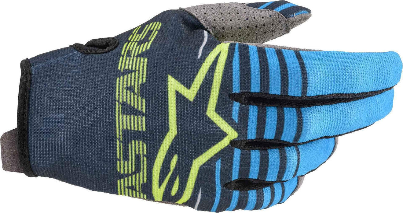 Alpinestars 3561820-7630-M Radar Gloves Navy Aqua Md