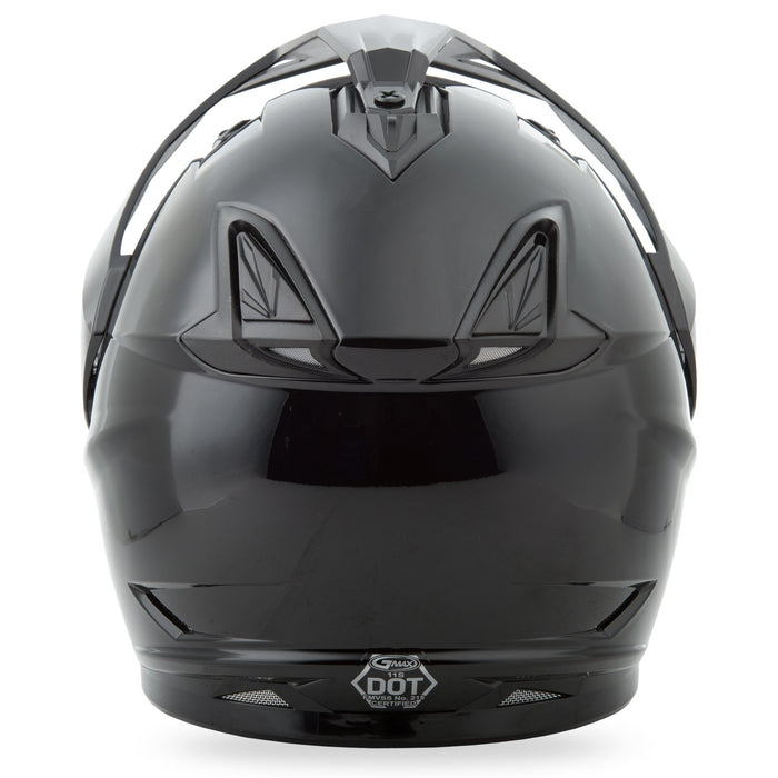 GMAX GM-11S Dual-Sport, Full-Face Snow Helmet, DOT-Approved (Black)