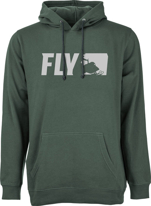 Fly Racing 354-01622X Fly Primary Hoodie Alpine Green 2X