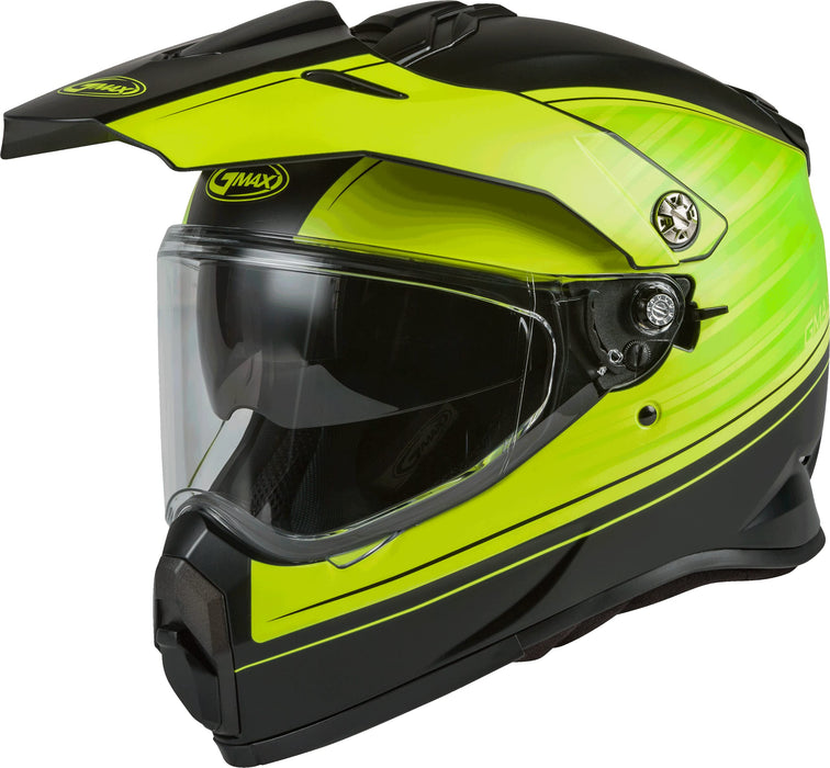 AT-21 Adventure Raley Helmet Matte Black/HI-VIS XS