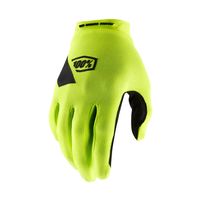 100% Ridecamp Gloves Fluo Yellow Xl 10011-00013