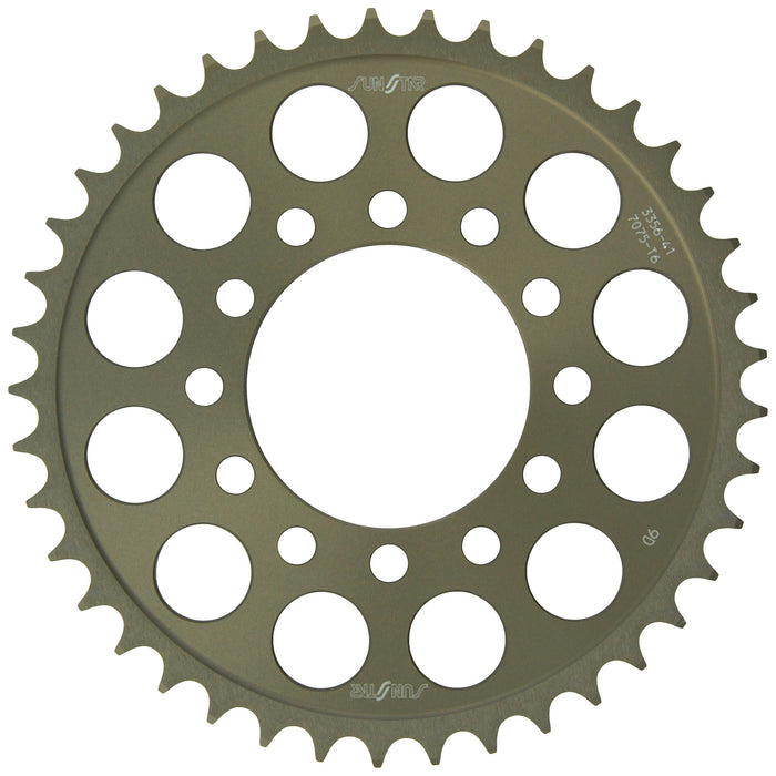 Sunstar 5-335641 Works Triplestar 41-Teeth 520 Chain Size Rear Aluminum Sprocket