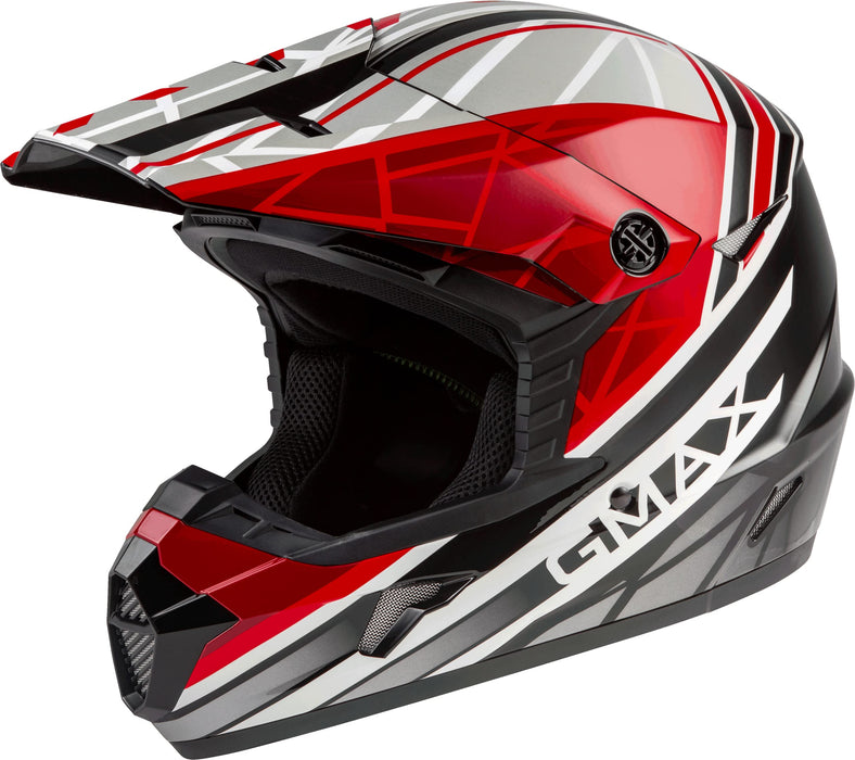 GMAX MX-46 Mega DOT Approved Full-Face Motorcycle Helmet for Off Road Riding and Racing