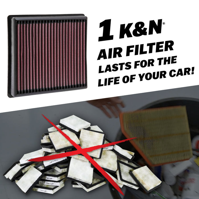 K&N SN-2510PK Black Snowcharger Filter Wrap - For Your K&N SN-2510 Filter