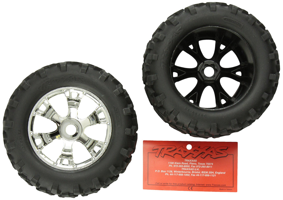 Traxxas 5674 Maxx Tires on Geode Wheels 2-Piece 457-Pack