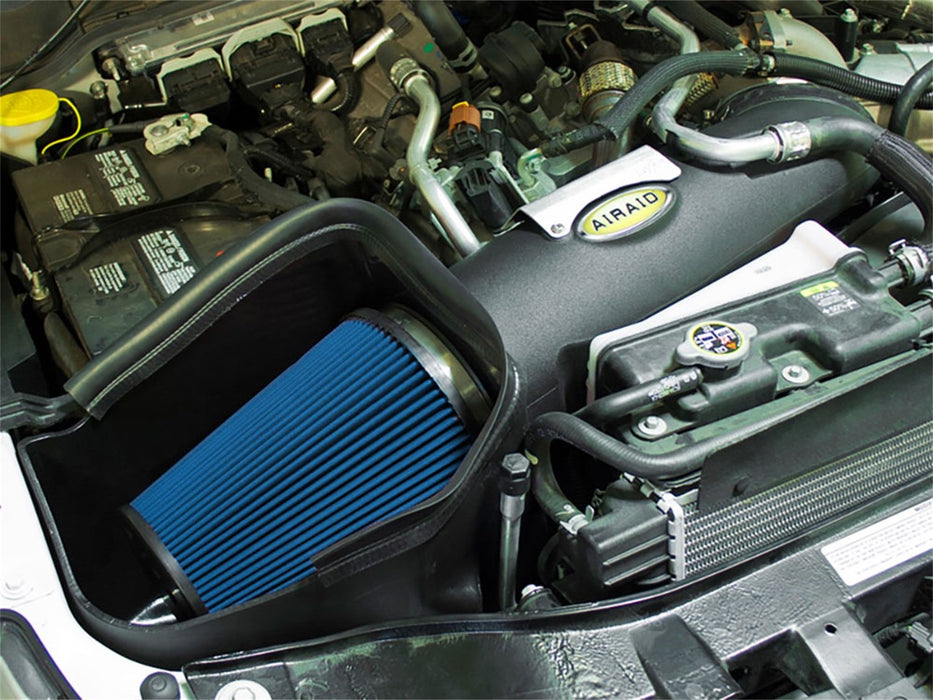 Airaid Cold Air Intake System By K&N: Increased Horsepower, Dry Synthetic Filter: Compatible With 2011-2016 Ford (F250 Super Duty, F350 Super Duty, F450 Super Duty) Air- 403-278