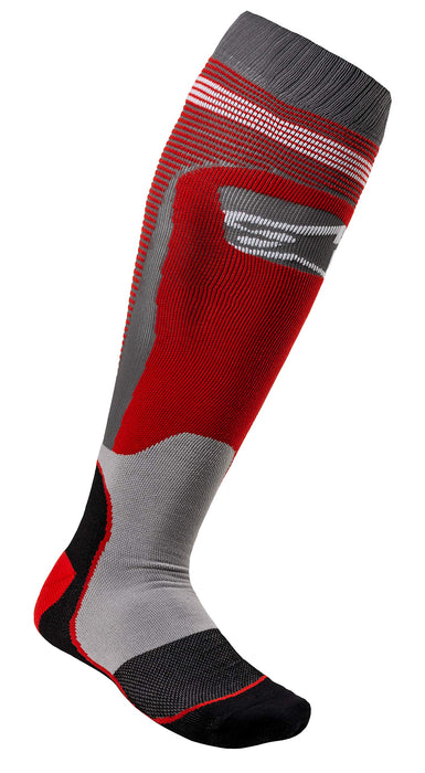 Alpinestars 4701820-318-M Mx Plus-1 Socks Red/Cool Medium