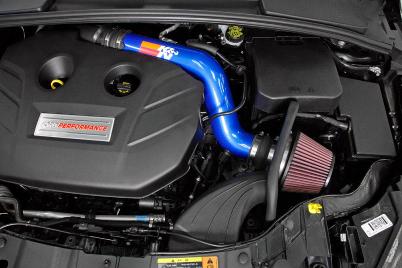 K&N 69-3539TB Typhoon Air Intake for FORD FOCUS RS L4-2.3L F/I, 2016-2018