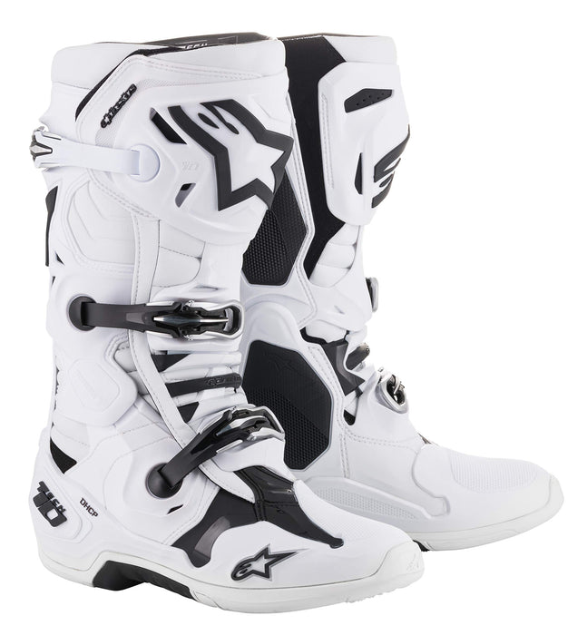 Alpinestars Tech 10 Boots White Size 09 482-01109