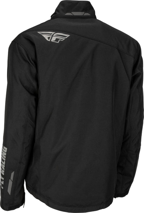 Fly Racing 2023 Aurora Jacket (Black, Small)