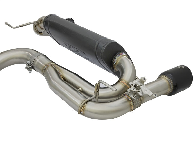 aFe MACH Force-Xp 3in 304 SS Cat-Back Exhaust w/ Black Tips 12-15 BMW 335i (F30) L6 3.0L (t) N55 49-36340-B