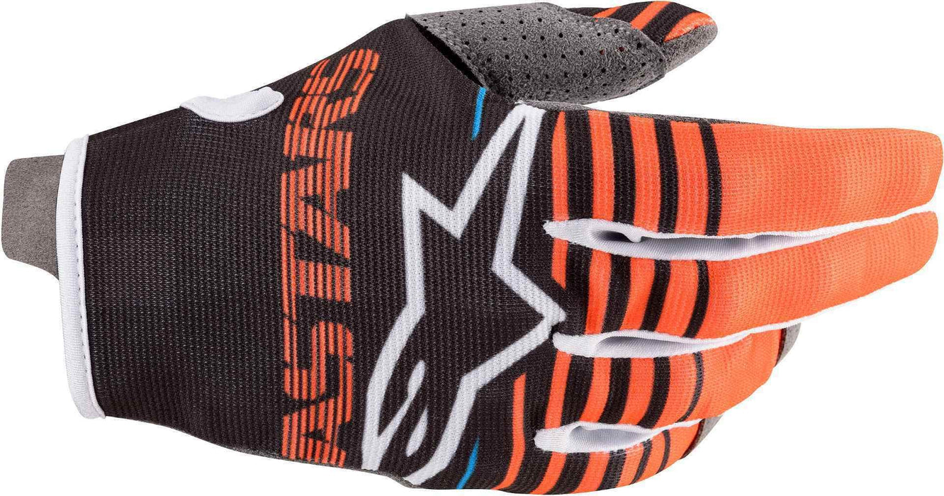 Alpinestars 3561820-1444-2XL Radar Gloves Anthracite/Orange 2X