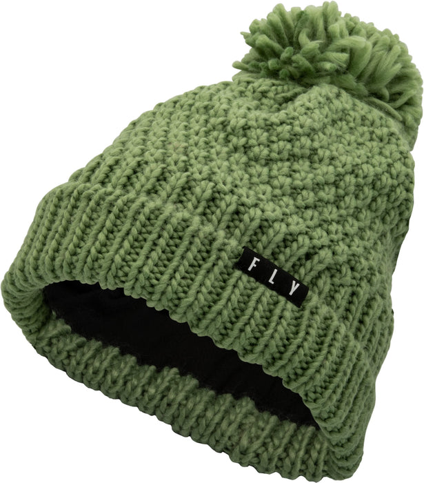 Fly Racing 351-0004 Women's Fly Anna Pom Beanie Green