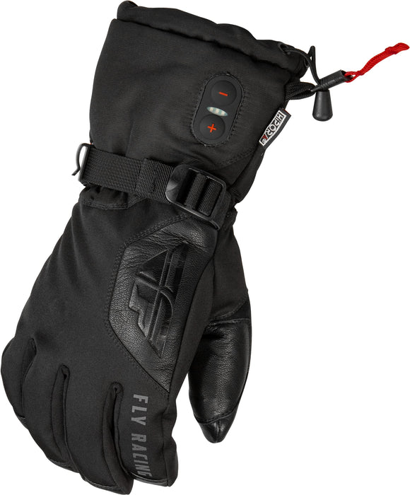 Fly Racing 2022 Ignitor Heated Snow Gloves (Black, X-Large)