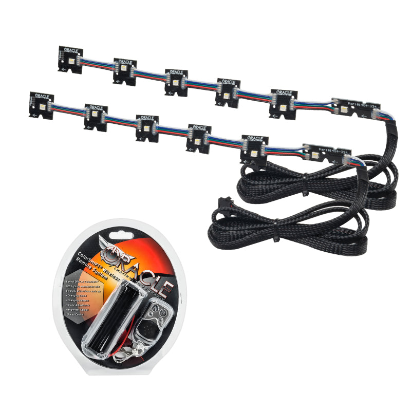 Oracle 14-21 Compatible with Infiniti Q50 RGB+W Headlight Halo Upgrade Kit ColorSHIFT SEE WARRANTY 1404-330