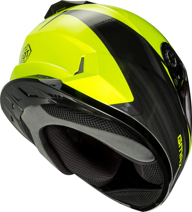 GMAX GM-49Y Beasts, Youth Full-Face Helmet, DOT Approved for Motorcycles, ATVs, Dirt Bikes and More (Matte RED/Black)