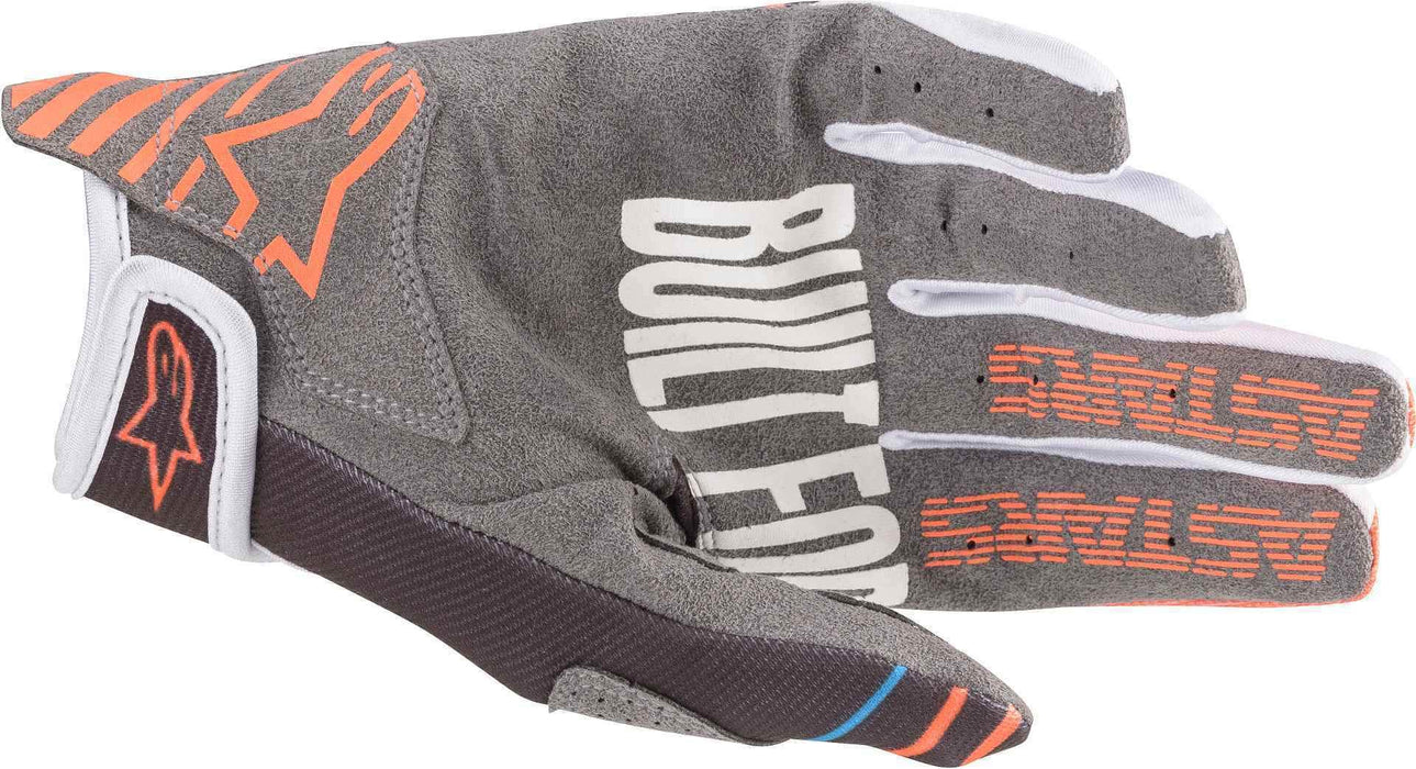 Alpinestars 3561820-1444-2XL Radar Gloves Anthracite/Orange 2X