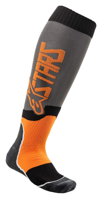 Alpinestars 4701920-9040-S Mx Plus-2 Socks Cool Gray/Small