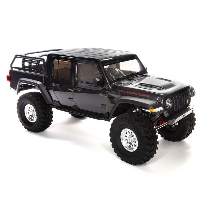 Axial Rc Truck 1/10 Scx10 Iii compatible with Jeep Jt Gladiator Rock Crawler With Portals Rtr (Batteries And Charger Not Included), Gray, Axi03006Bt1 AXI03006BT1