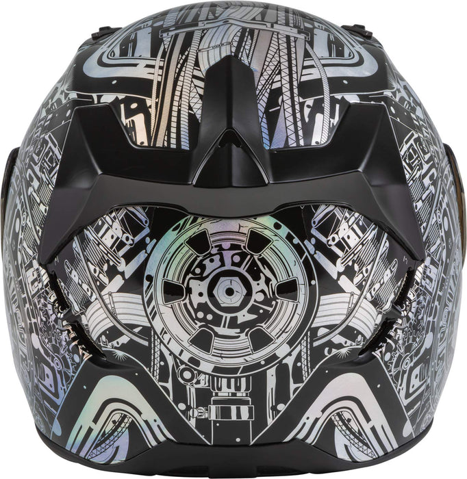 Fly Racing 73-8381X Revolt Matrix Helmet Iridescent XL