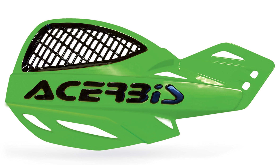 Acerbis 2072670006 Uniko Green Vented Handguard, one Size