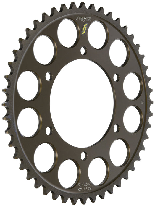 Sunstar 5-347748 Works Triplestar 48-Teeth 520 Chain Size Rear Aluminum Sprocket