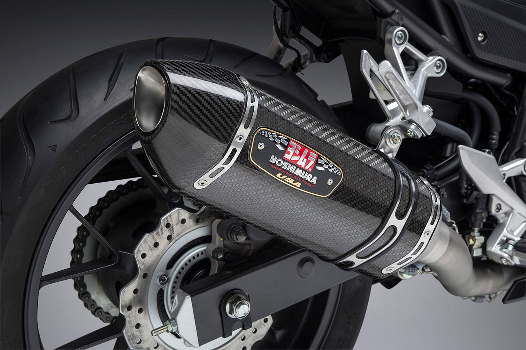 Yoshimura 960-2204 Exhaust Race R-77 Full-Sys Ss-Cf-Cf 12552A0220