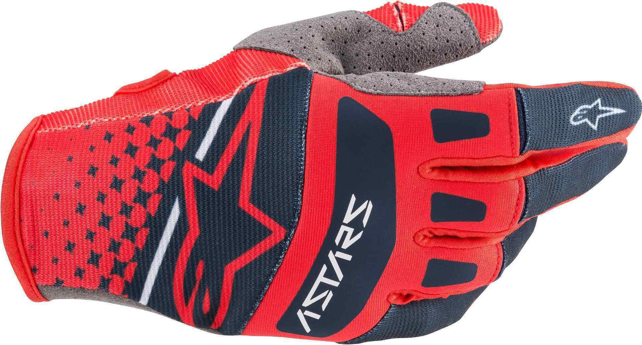 Alpinestars 3561020-3071-2XL Techstar Gloves Red/Navy 2X