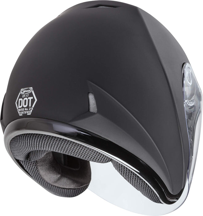 GMAX OF-17 Open-Face Street Helmet (Matte Black, XX-Large)