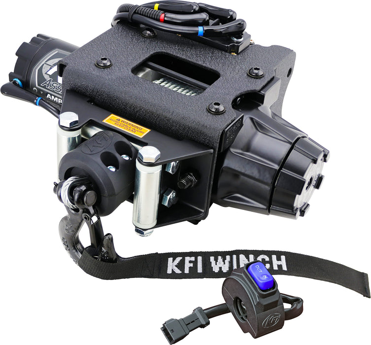 KFI Assault Winch Kit W/Mini Rocker Switch Compatible with Polaris AMP-25-R2