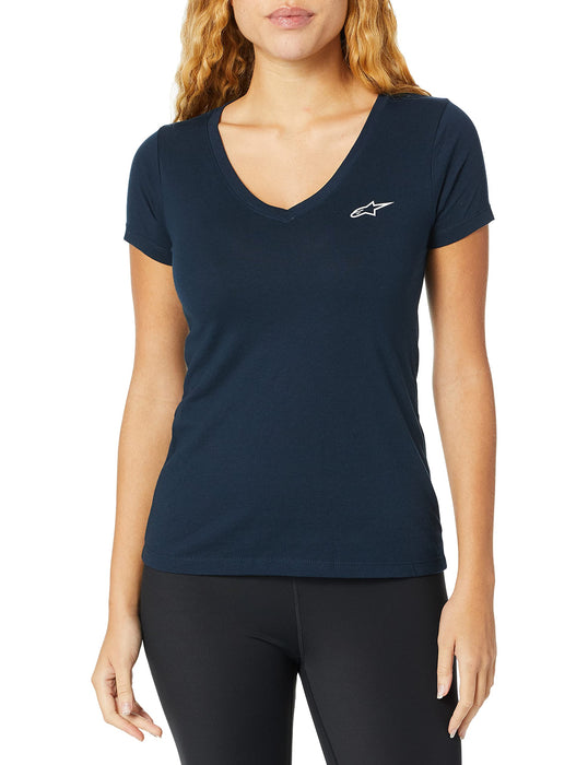 Alpinestars Standard Women's Ageless V-Neck Tee White Sm, Multi, one_Size