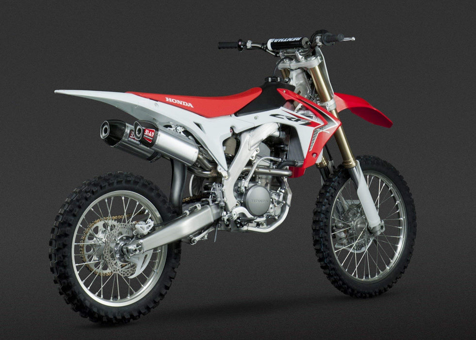 CRF250R 14-17 RS-9 Stainless Full Exhaust, w/Aluminum Mufflers