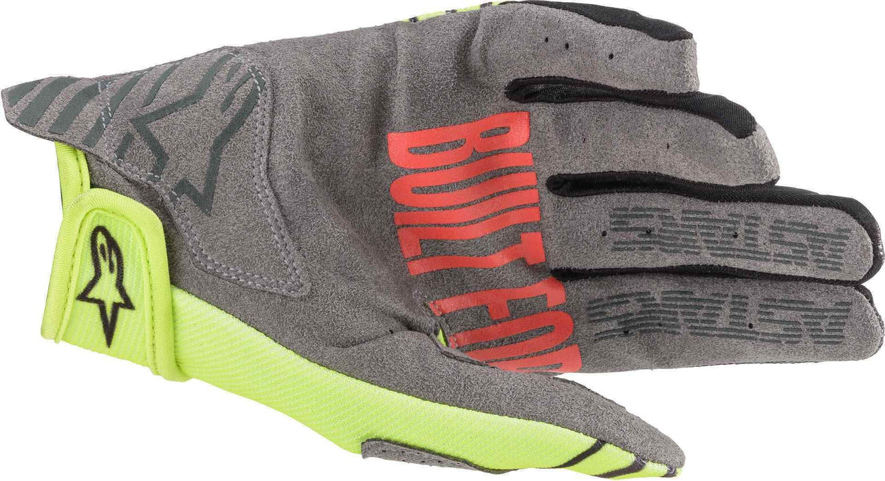 Alpinestars 3561820-559-S Radar Gloves Yellow/Anthracite Sm