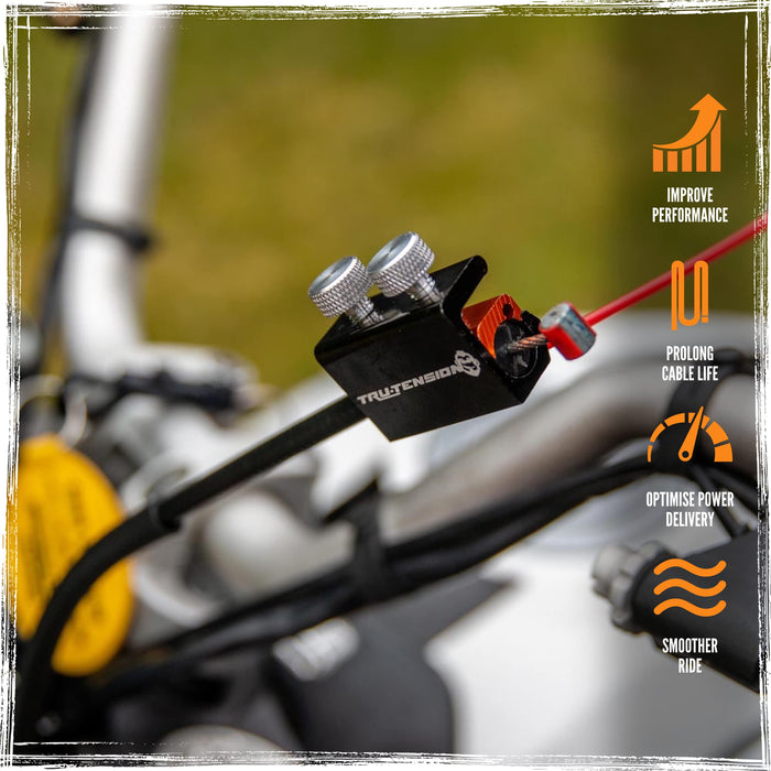 Tru-Tension | Cable Monkey | Cable Lubricator | Perfect For Road Riding, Off-Road, Commuting & Touring | Motorcycle Tools & Accessories