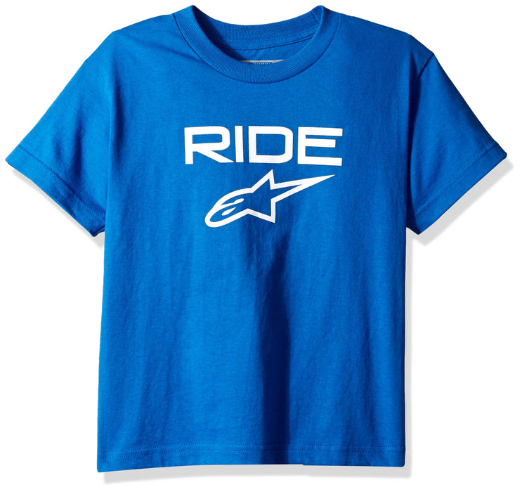 Alpinestars Boys' Big 2.0 TEE, Kid's Ride. el red/White S