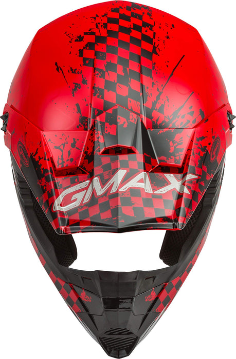 GMAX MX-46Y ANIM8 DOT Approved Youth Full-Face Motorcycle Helmet for Off Road Riding and Racing