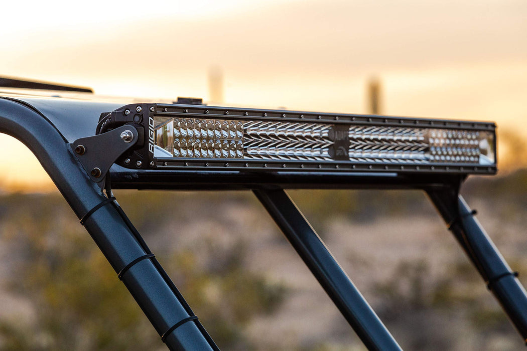 Rigid 270413 Adapt E-Series Led Light Bar 30 Inch - Has Built in GPS Guided Adapt Mode Lighting or All On 3 Optic Zones - Scene, Driving, Spot Beams.