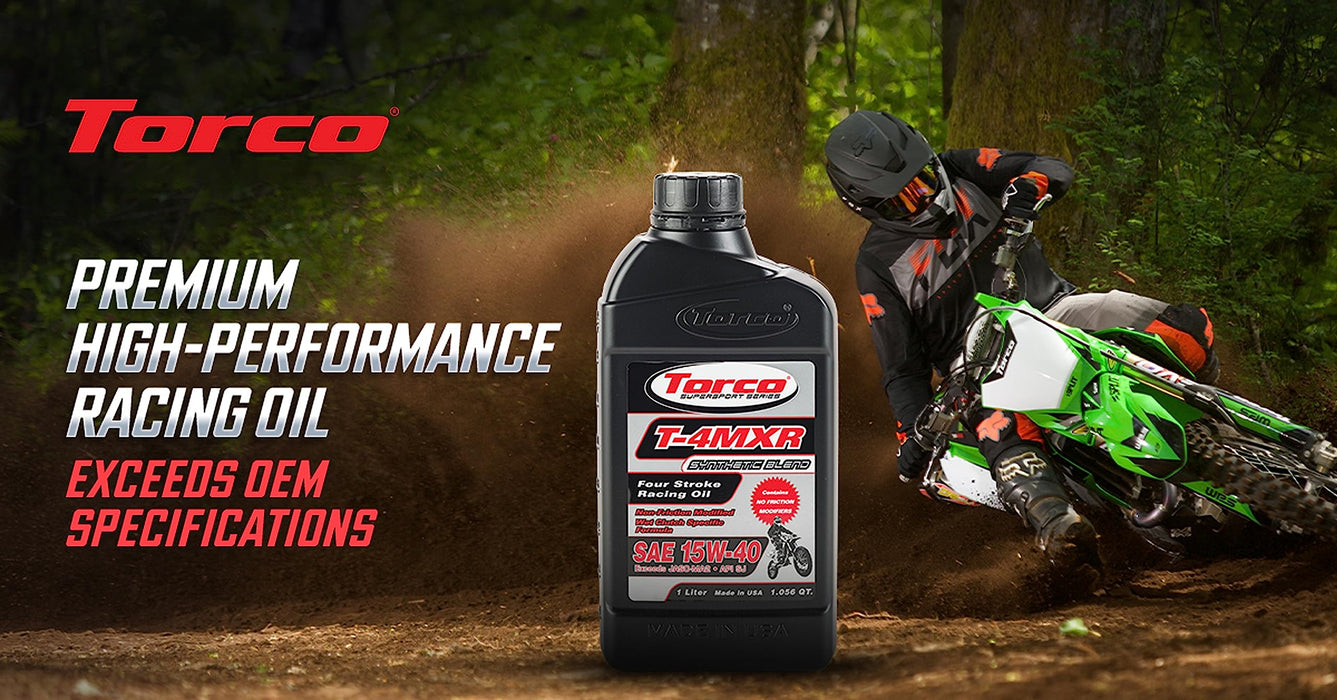 Torco T-4MXR 4-Stroke Racing Oil