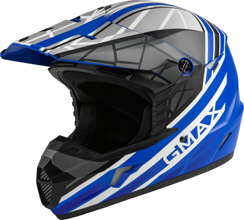 GMAX MX-46 Mega DOT Approved Full-Face Motorcycle Helmet for Off Road Riding and Racing