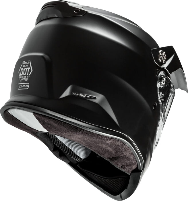 AT-21 Adventure Helmet Matte Black LG