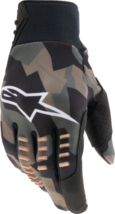 Alpinestars Smx-E Gloves Black Camo/Sand Md 3564020-9189-M
