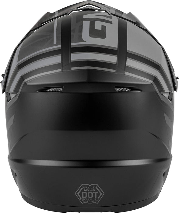 GMAX MX-46 Mega DOT Approved Full-Face Motorcycle Helmet for Off Road Riding and Racing