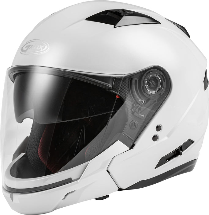 GMAX OF-77 Open-Face DOT Approved Motorcycle Helmet for Motorcycles, Scooters, Mopeds and More (Pearl White 2X)